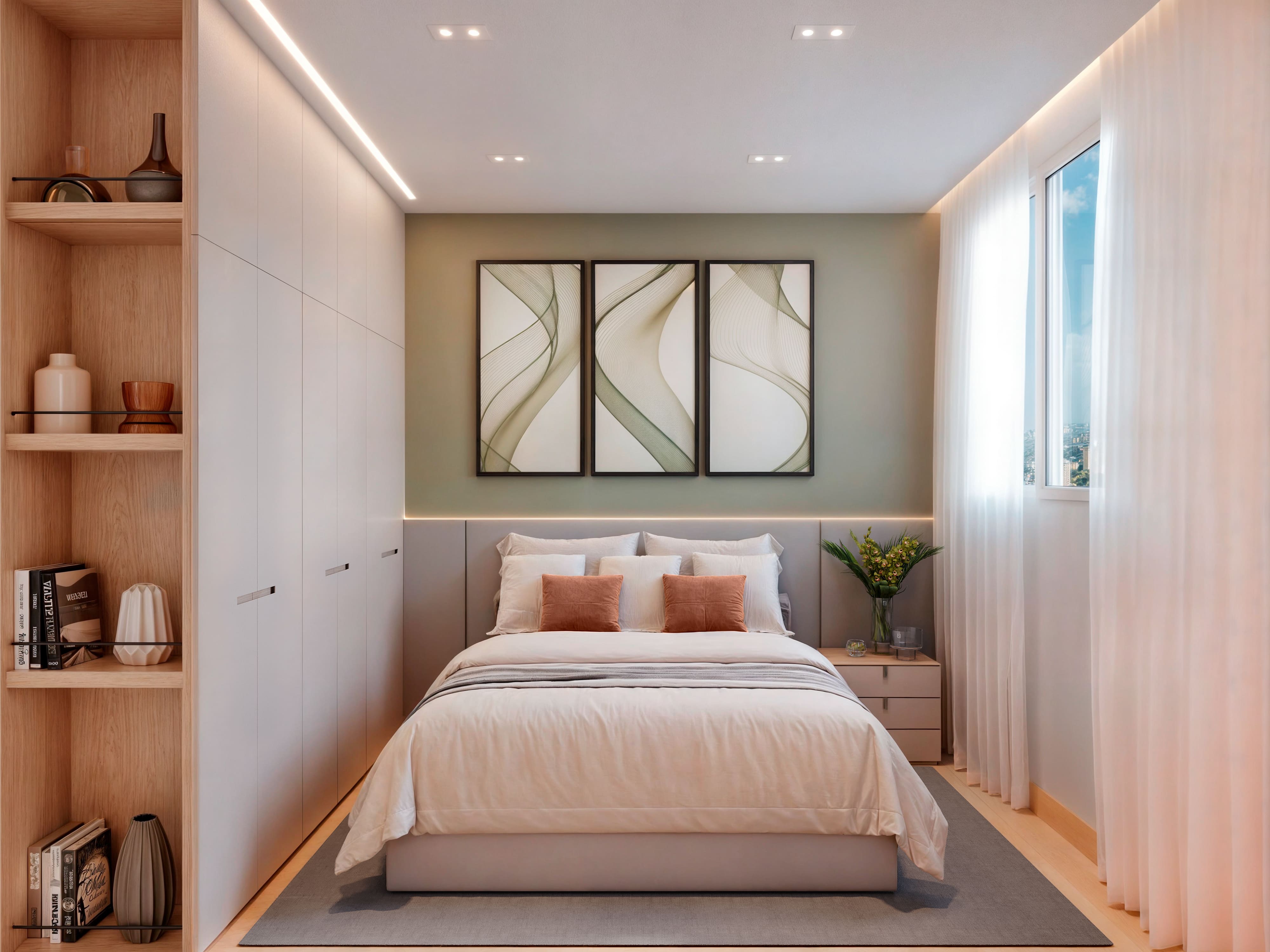 Quarto do apartamento